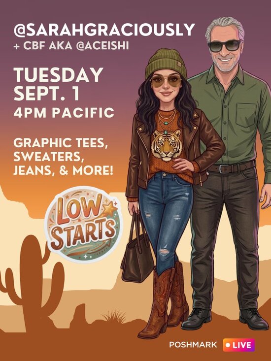 Dresses & Skirts - 🐯 SARAHGRACIOUSLY IS LIVE! 🐯 Like This Flyer to be Notified When I Go Live!